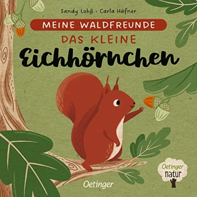 Bild av Meine Waldfreunde. Das kleine Eichhörnchen: Nachhaltig hergestelltes Öko Pappbilderbuch für die Kleinsten