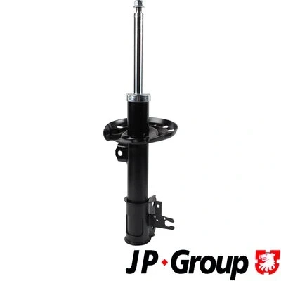 Bild av JP GROUP 1242104470 Amortisseur Essieu avant gauche Pression de gaz Système bitube Jambe suspension Goujon en haut OPEL: Vectra C CC