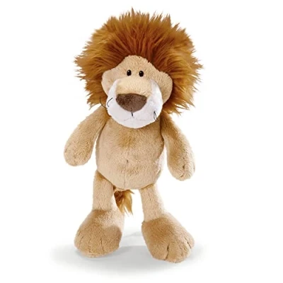 Bild av NICI 48390 25 cm gosedjur för flickor, pojkar &amp; bebisar fluffigt lejon att leka, samla och gosa mysig gosedjur, beige