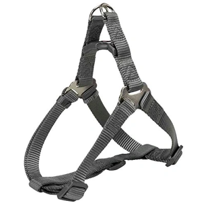 Bild av Trixie Premium One Touch harness, S: 4050 cm/15 mm, graphite