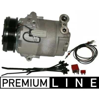 Bild av MAHLE ORIGINAL ACP 1130 000P Kompressor CVC6 12V PAG 46 R134a OPEL: Astra H Hatchback