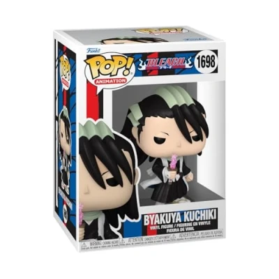 Bild av Funko POP! Animation: Bleach Byakuya Kuchiki Vinylfigur för samlare Presentidé Leksaker barn &amp; vuxna Anime Fans Modellfigur och utställning