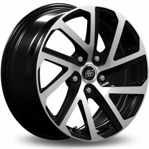 Bild av INFINY Cobalt Bright Black Machined Face 7x16 5/112 ET30 B73.1