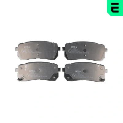 Bild av OPTIMAL BP 12282 Jeu de plaquettes frein Essieu arrière avec indicateur d&#039;usure KIA: SORENTO 3, Carnival / GRAND III MPV