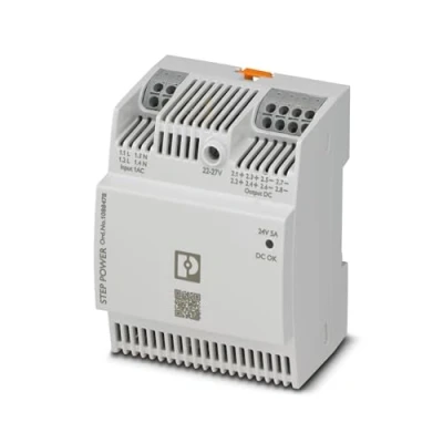 Bild av Phoenix Contact STEP3 PS/1AC/24DC/5/PT DIN skena nätaggregat 24 V/DC 5 A 120 W Antal utgångar:1 x Innehåll 1 st