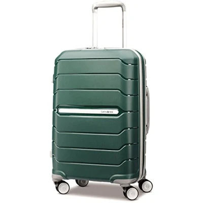 Bild av Samsonite Freeform Hardside Spinner 21, Salviagrön, En storlek, hård sida expanderbar med dubbla spinnhjul