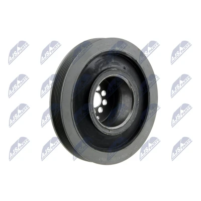 Bild av NTY RKP VW 000 Poulie Damper 6PK 193 découplé, avec instructions de montage AUDI: A6 C6 Allroad, A8 D3, A4 B8 Avant, OPEL: Corsa D 3/5 portes