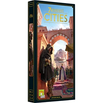 Bild av Repos Production 7 Wonders Expansion Cities ny version 2020 Brädspel Från 10+ 37 spelare