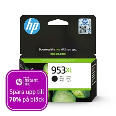 Bild av HP 953XL svart original bläckpatron med hög kapacitet för Officejet Pro 8210, 8710, 8720, 8730, 8740