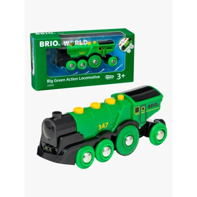 Bild av BRIO GRÜNER Gustav Batterielok Tågbana multicoloured för barn, Storlek: One Size, Multi coloured