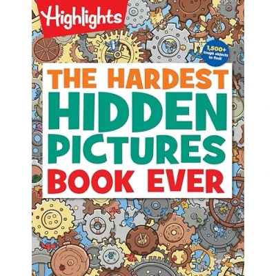 Bild av The Hardest Hidden Pictures Book Ever: 1500+ Tough Objects to Find, Extra Tricky Seek and Find Activity Book, Kids Puzzle for Super Solvers