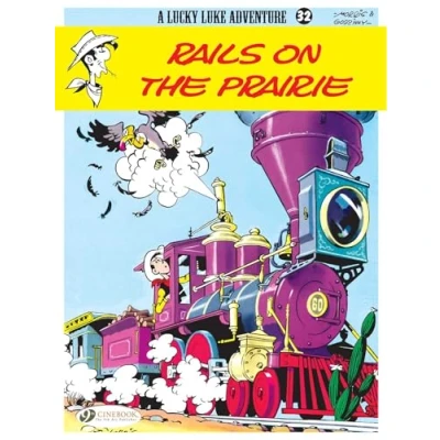 Bild av Lucky Luke tome 32 Rails on the prairie (32)