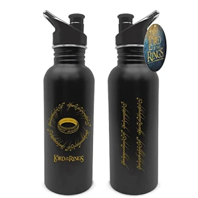 Bild av PYRAMID International MDB26560 Metal Insulated Europe Sagan om Ringens vattenflaska, svart, 540 ml