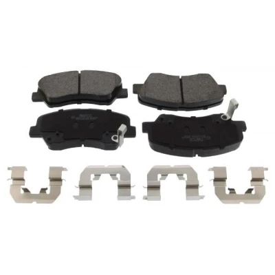 Bild av MAPCO 6619 Jeu de plaquettes frein Essieu avant contact signal d&#039;usure inclus KIA: RIO 3, 4, 3 Stufenheck, HYUNDAI: i20 II 3/5 portes