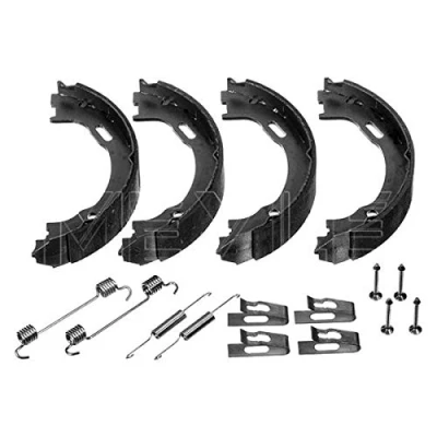 Bild av MEYLE 014 042 0802/S Handbromsbackar Bakaxel ORIGINAL Quality med fjäder MERCEDES BENZ: ML klass (W163) 270 CDI 2.7, 500 5.0, 350 3.7