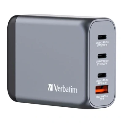 Bild av GNC 100 GaN laddare W med 2 x USB C® PD W/1 65 A QC 3.0 (EU/UK/US)