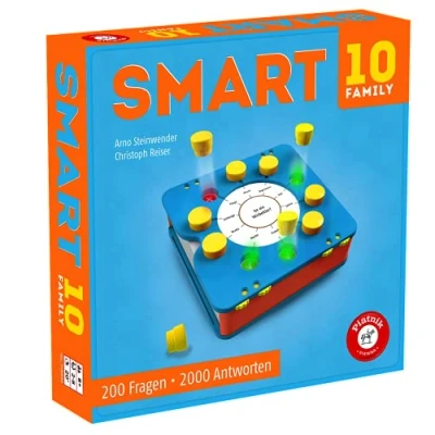 Bild av Piatnik PIA07188 Smart 10 Family Quizspel, färgglada