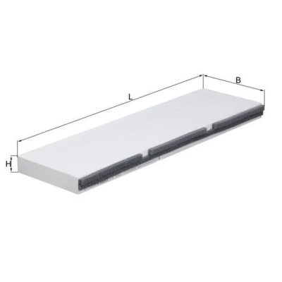 Bild av MAHLE ORIGINAL LA 492 Filtre d&#039;habitacle à particules 492,0 153 30,0