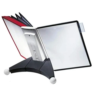 Bild av Durable SHERPA table 10, Bord, Poträtt, A4, Svart, Grå, Röd, Polyamid, Grå