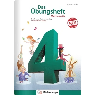 Bild av Das Übungsheft Mathematik 4 DIN A4: Denk und Rechentraining
