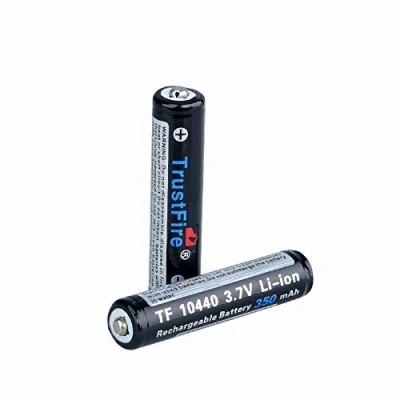 Bild av Trustfire 10440 AAA li ion batteri 3,7 V 350 mAh (2 x oskyddad)