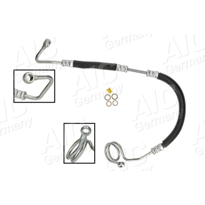 Bild av Hydraulikslang, styrsystem, Från hydraulpump till styrväxel, audi a6 c4 avant, a8 d2, 4D1 422 893AF, 893H