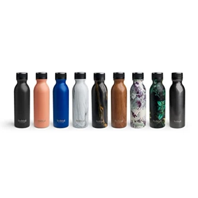 Bild av Smartshake, Bothal Termisk Vattenflaska, Rostfritt stål, 600 ml Unisex Vuxen, Metallic Steel, Medium