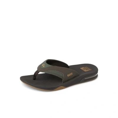Bild av Reef Fanning Flipflop för män, brunt tuggummi, 47 EU