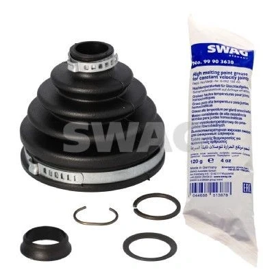 Bild av SWAG 30 83 0006 Soufflet De Cardan Essieu Avant, côté roue Caoutchouc AUDI: A4 B5 Berline, A6 C5 VOLKSWAGEN: Passat GP Berline