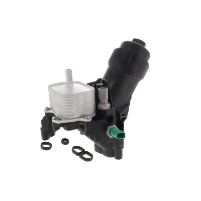 Bild av VEMO V15 60 6098 Radiateur d&#039;Huile avec joints filtre, couvercle AUDI: A6 C7 Berline, A4 B9 Avant