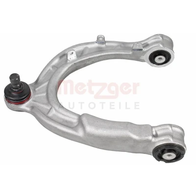 Bild av METZGER 58152402 Bras de suspension avec support en caoutchouc, rotule Essieu avant droit, supérieur barre oscillant transversal