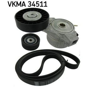 Bild av SKF VKMA 34511 Jeu de courroies trapézoïdales à nervures SAAB: 9 3 Cabriolet