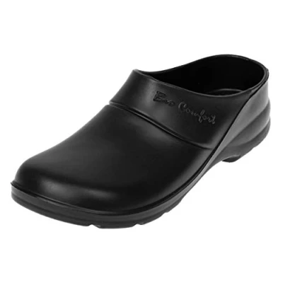 Bild av LEMIGO Träskor Unisex Vuxna Lätta Trädgårdsskor Clogs Bio Comfort 36 47 EU (Svart, eu_footwear_size_system, adult, numeric, medium, numeric_40)