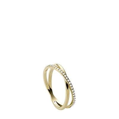 Bild av Fossil Ringar goldcoloured, Storlek: 52, Gold coloured