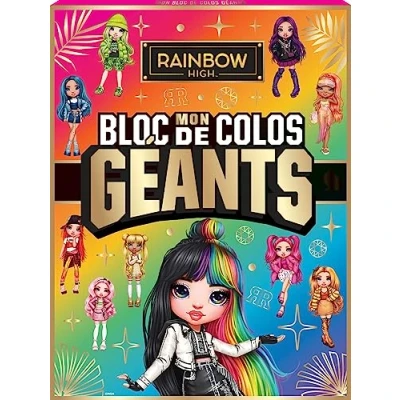 Bild av Rainbow High Mon bloc de colos géants (éd. n1): Grand coloriage