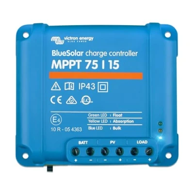 Bild av Victron Energy BlueSolar MPPT 75V 15 amp 12/24 Volt Solcellsladdare