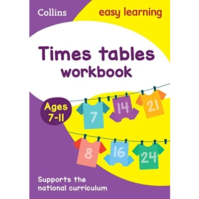 Bild av Times Tables Workbook Ages 7 11: Ideal for home learning