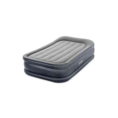 Bild av Intex 64132ND Materasso Dura Beam Pillow Rest Deluxe Singolo, Bicolore, con Pompa Elettrica Incorporata, 99x191x42 cm