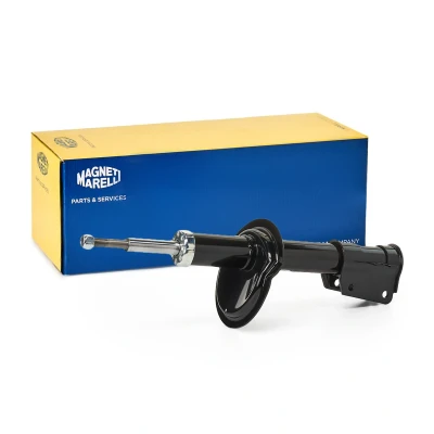 Bild av MAGNETI MARELLI 351753080000 Amortisseur Essieu avant Pression d&#039;huile Système bitube Jambe de suspension Goujon en haut, Collier bas