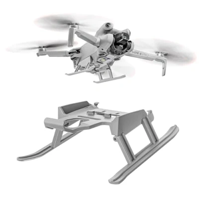 Bild av Tosiicop Mini 4 Pro landningsväxel, hopfällbar för DJI Mavic drönare tillbehör, förlängningskit, snabbfrigörande landningar, kugghjul, ben