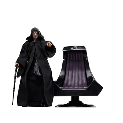 Bild av Star Wars the Black Series Emperor Palpatine &amp; Throne Wars: Return of Jedi samlarobjekt 15 cm actionfigur