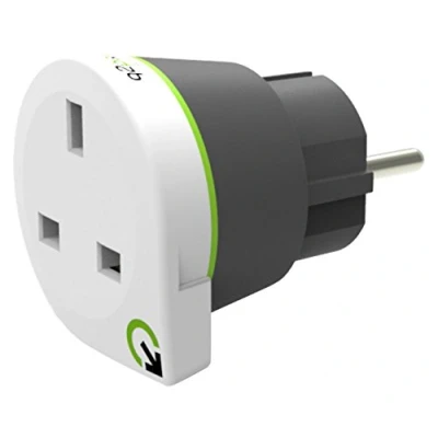 Bild av Q2Power United Kingdom to Europe power connector adaptor BS 1363 CEE 7/4