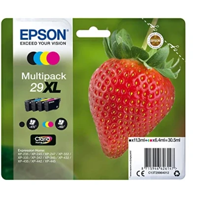 Bild av Epson Bläckpatroner, Svart, Gul, Magenta, Cyan, multi pack XL