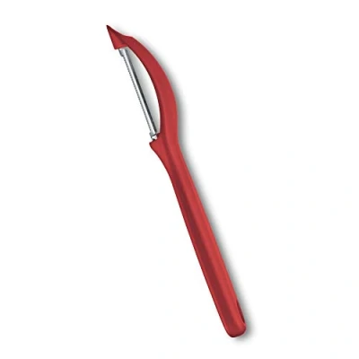 Bild av Victorinox, Küchenhelfer, Profi Universalschäler, Mikrozahnung, Pendelklinge, Rostfreier Stahl, Robuster Kunststoffgriff, rot