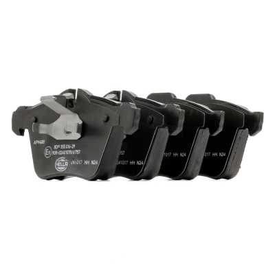 Bild av HELLA 8DB 355 016 291 Jeu de plaquettes frein préparé pour indicateur d&#039;usure JAGUAR: XF Berline, S Type, XK Coupe