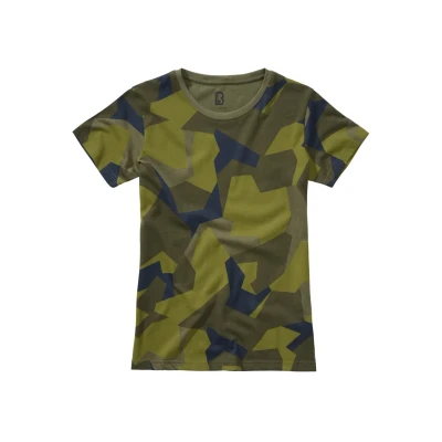 Bild av Brandit Tshirt med print, Storlek: Large, Swedish camo