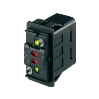 Bild av Marquardt Bilknapp 3250.0577 24 V/DC 10 A 2 x (On)/On/(On) Touching IP66/IP67 1 st