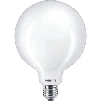 Bild av PHILIPS LED Classic E27 lampa, 100 W, matt, glob form, neutral vit