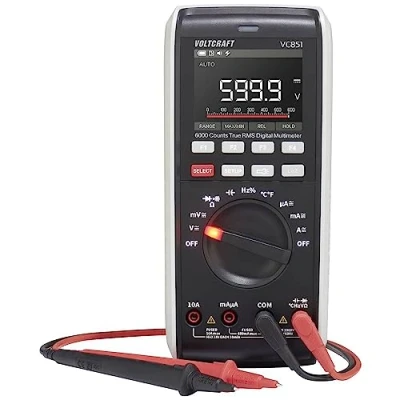 Bild av VOLTCRAFT VC851 Handmultimeter digital CAT III 1000 V, IV 600 V Display (Beräkningar): 6000