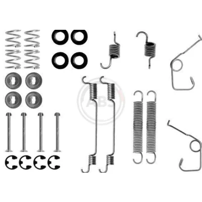 Bild av A.B.S. 0706Q Kit d&#039;accessoires, mâchoire de frein FORD: Transit Mk3 Сamion à Plateau/Сhâssis, Mk4 Minibus